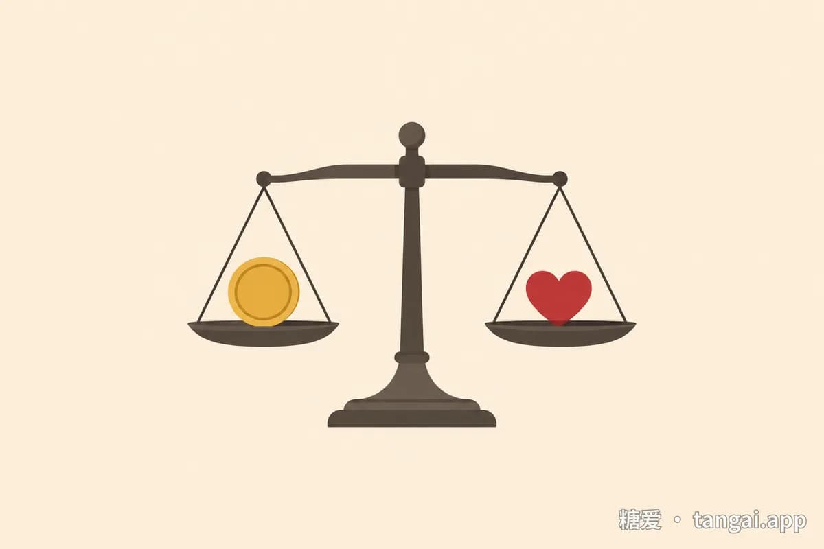 经济支持和真感情，真的能同时拥有吗